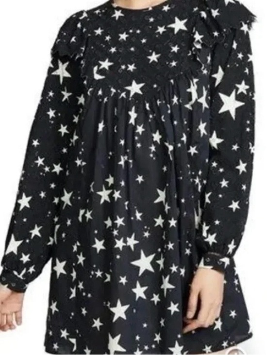 FARM Rio Dresses & Skirts - FARM Rio Stardust Mini Dress with White Star Print
